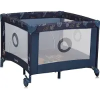 Lionelo BONNIE Leikkikehä Lapsille & Vauvoille, Blue Navy