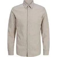 Jack & Jones Breeze Linen Blend Pitkähihainen Kauluspaita