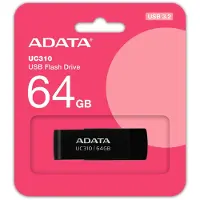 ADATA UC310 USB 3.2 Gen 1 64 Gt -muistitikku, musta