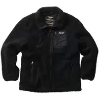 WCC West Coast Choppers Anvil Teddyfleecetakki Musta M Miehet