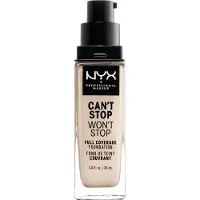 Nyx Can't Stop Won't Stop Foundation, Light Porcelain