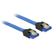 DeLOCK – SATA cable, straight plugs, 1m, blue (84981)