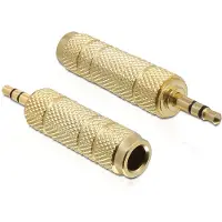 DeLOCK AV adapter Jack 3.5mm - Jack 6.3mm gold (65360)