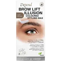 Depend Cosmetic Perfect Eye Brow Illusion Wax Soft Brown