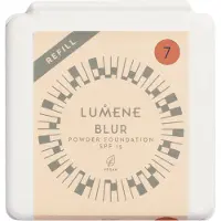Lumene Blur Longwear Powder Foundation SPF15 Refill, 10g, 7