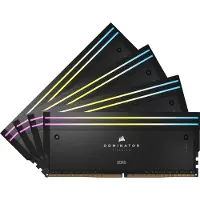 Corsair 96GB (4 x 24GB) Dominator Titanium, DDR5 6000MHz, CL30, 1.40V, musta