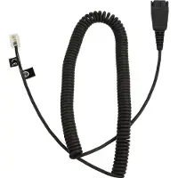 Jabra YOU'RE ON QD TO RJ10, COILED, 0,5 - 2 METERS, SIEMENS COMPATIBILITY (8800-01-06)