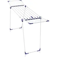 Leifheit Pyykinkuivausteline "Classic Extendable 230 Solid"; Leifheit Leifheit valkoinen/sininen