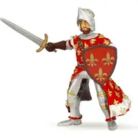 Papo Punainen Prinssi Philip - Korkeus: 9 cm - - OneSize - Figuurit