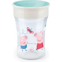 Nuk Magic Cup Peppa Pig kuppi mukana kansi 8m+ 230 ml