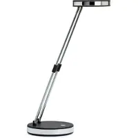 MAUL Led pöytävalaisin MAULpuck, Musta, Työhuone/toimisto, Synteettinen materiaali, Moderni