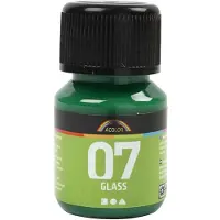 Creativ Company Permanent Glass Paint - Brilliant Green 30ml