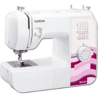 Brother RH127, Valkoinen, Automaattinen ompelukone, Ompelu, Overlock, 1 Askel, 0 - 4 mm, Rotaatio