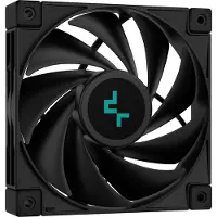 DeepCool AK400 ZERO DARK PLUS, 2x120 mm -prosessorijäähdytin, musta