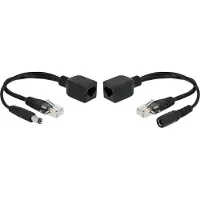 DeLOCK – Passive PoE Adapter Set RJ45 DC 5.5 x 2.5 mm (66024)