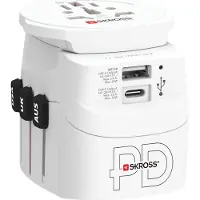 Skross Pro light usb ac30pd world