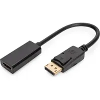 Digitus DISPLAYPORT/HDMI ADAPTERI 20p-M / HDMI-F 0,15m