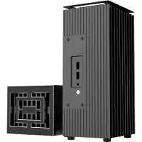 Akasa Fanless case, Intel NUC 12/13 Pro , M.2 heatsink, DC in, 2.5" SSD, i7 CPU, 2.7L (A-NUC87-M1B)