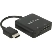 DeLOCK 63276 - HDMI-videoadapteri, musta