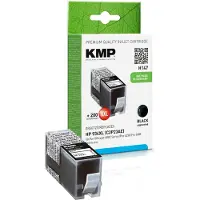 KMP – H147, Korkea (XL) värintuotto, Musta, Väriainepohjainen muste, 40 ml, 1200 sivua (1743,0001)
