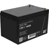 Green Cell – AGM08, 14000 mAh, Sealed Lead Acid (VRLA), 12 V, Musta