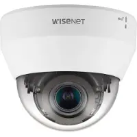 Hanwha QND-6082R1, IP-turvakamera, Langallinen, Katto, Valkoinen, Kupoli, Muovi