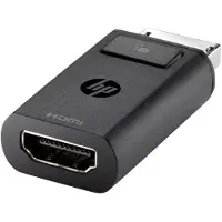 HP DP to HDMI 1.4 Adapter -adapteri, Musta