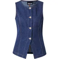 Pieces Liivi 'PCFABIA' sininen denim