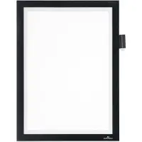 Durable 498901, A4, Musta