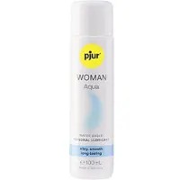 Pjur Woman Aqua - Liukuvoide, 100 ml, vesipohjainen, kosteuttava, dermatologisesti testattu