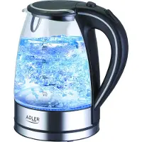 Adler AD 1225 -vedenkeitin, 1,7 l, 2000 W, valkoinen