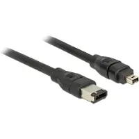 DeLOCK - IEEE 1394 kaapeli - 6-PIN FireWire (han) - 4-PIN FireWire (han) - 3 m
