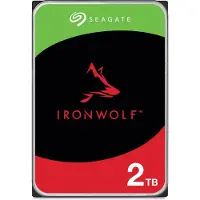 Seagate NAS HDD sisäinen kiintolevy - - IronWolf 2 TB - 5900 RPM - 256 Mt välimuisti