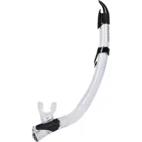 Seac Sub Fast Tech Diving Snorkel Kirkas,Musta