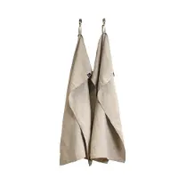 Himla Sunshine keittiöpyyhe 2-pack Luontoal