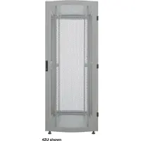 Intellinet 715676, Itseseisova teline, 26U, 2000 kg, Näppäinlukko, Kotelon kiskot, 75,5 kg