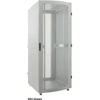 Intellinet 715553, Itseseisova teline, 26U, 2000 kg, Näppäinlukko, Säädettävät jalat, 75,5 kg