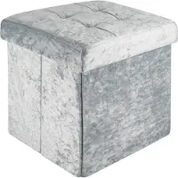 Intirilife säilytystilallinen 30x30x30cm jakkara