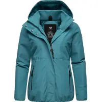 Ragwear Toiminnallinen takki 'Sunniva' petrooli