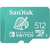 SanDisk – MicroSDXC UHS-I card NintendoSwitch 512G (SDSQXAO-512G-GNCZN)