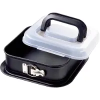 Kaiser Inspiration Spring Pan Square 24x24 Cm With Cover Leivontamuotti