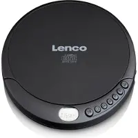 Lenco CD-010, Musta, Kannettava CD-soitin (A002997)