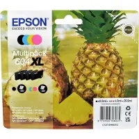 Epson 604XL-mustekasettipakkaus, musta, syaani, magenta, keltainen, 4 kpl