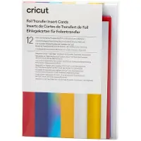 Cricut Foil kortti-insertit 12 kpl (Celebration)