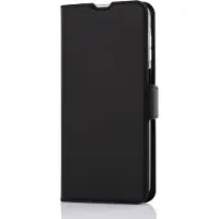 Wave Book Case suojakotelo Samsung Galaxy A16 5G ja A16 4G musta