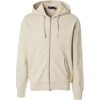 Ralph Lauren Loopback Fleece Full-Zip Hoodie - Beige - S