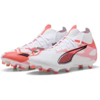 Puma Ultra 5 Match + FG/AG Unlimited - Valkoinen/Musta/Hehkuva punainen Nainen, koko 42