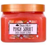 TREE HUT Shea Sugar Scrub Peach Sorbet, 510g