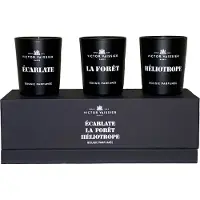Victor Vaissier Héliotrope, La Forêt & Écarlate 3-Set Scented Candles, 210g