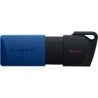 Kingston DataTraveler Exodia M USB 3.2 Gen 1 64 Gt -muistitikku, 2-pack